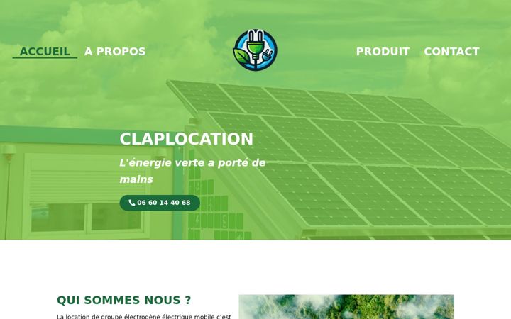 Screenshot of claplocation.com
