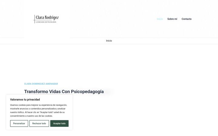 Screenshot of claraamenabar.com