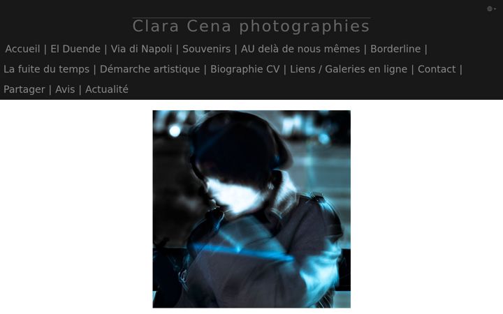Screenshot of claracena.com