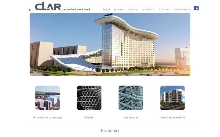 Zrzut ekranu clarconstruct.ro