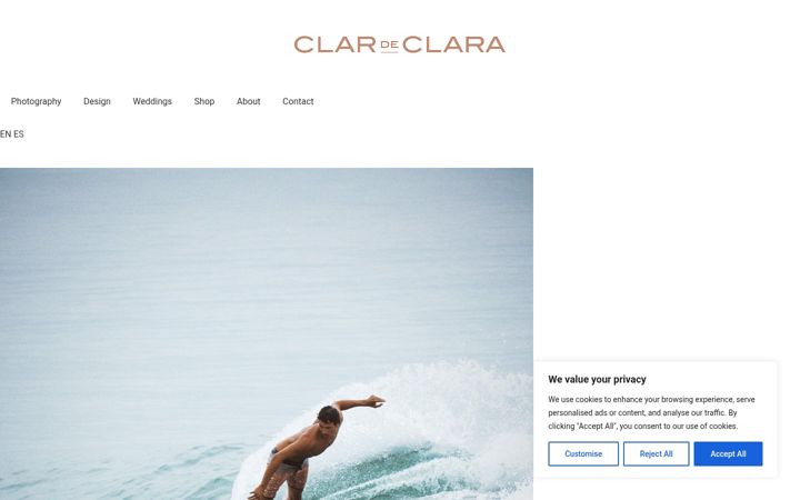 Screenshot of clardeclara.com