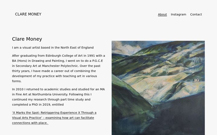 Screenshot of claremoney.co.uk