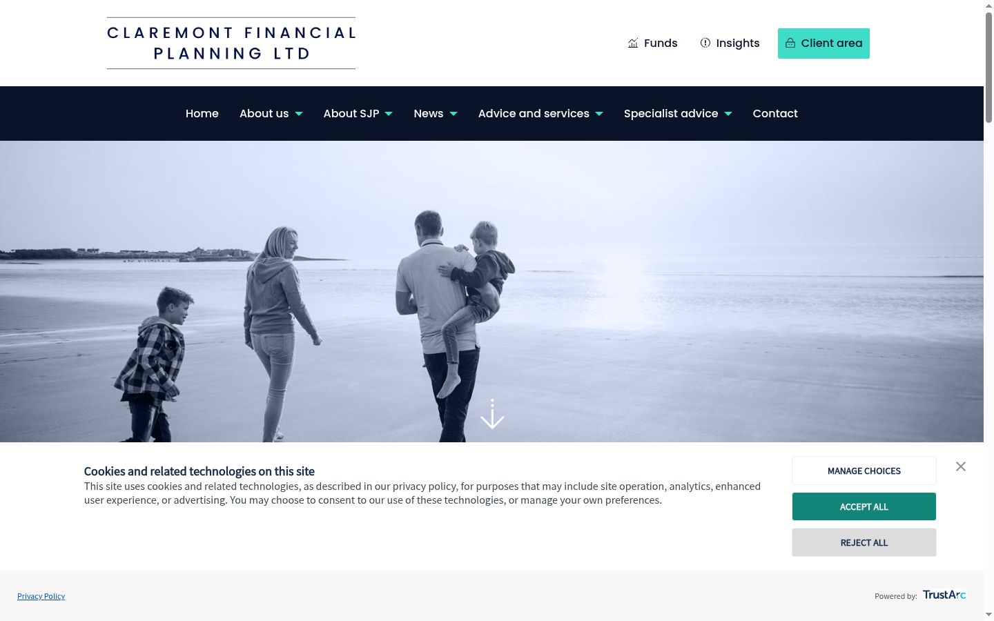Screenshot tal-banner tal-kunsens muri qabel kwalunkwe interazzjoni