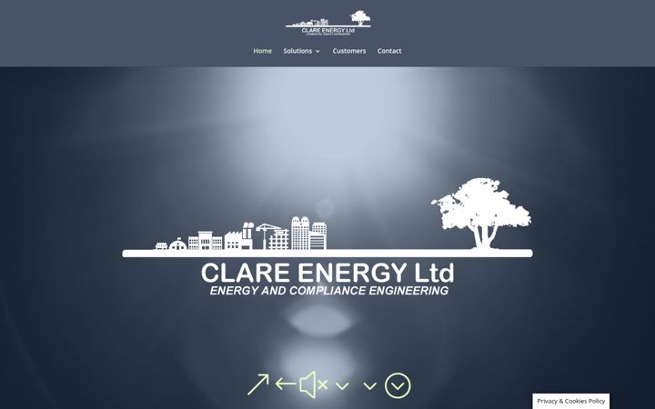 Screenshot of clarenergy.com