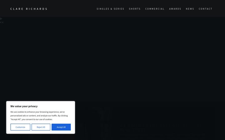 Screenshot of clarerichardsdirector.com