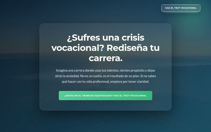 Screenshot of claridadvocacional.com