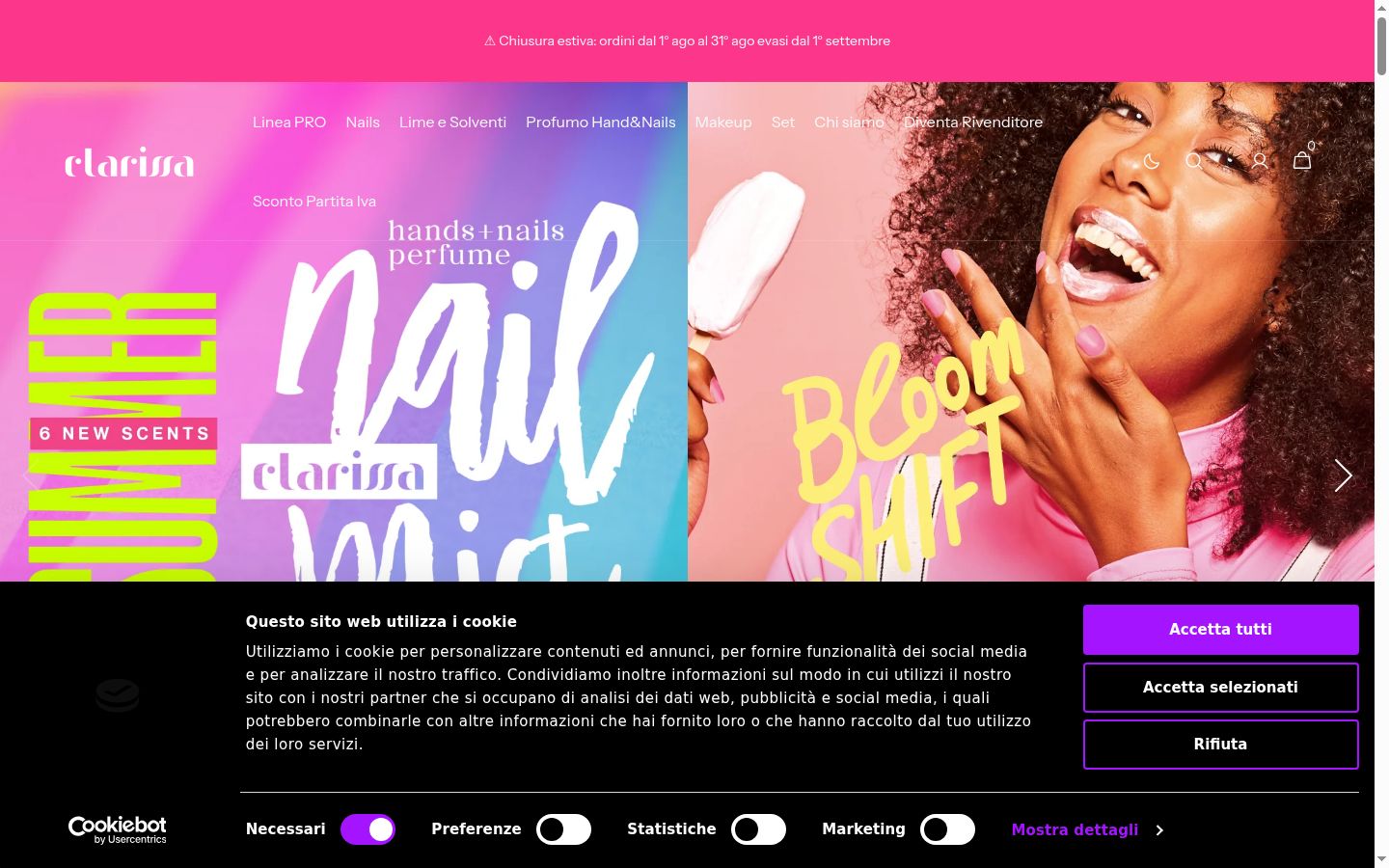 Screenshot tal-banner tal-kunsens muri qabel kwalunkwe interazzjoni