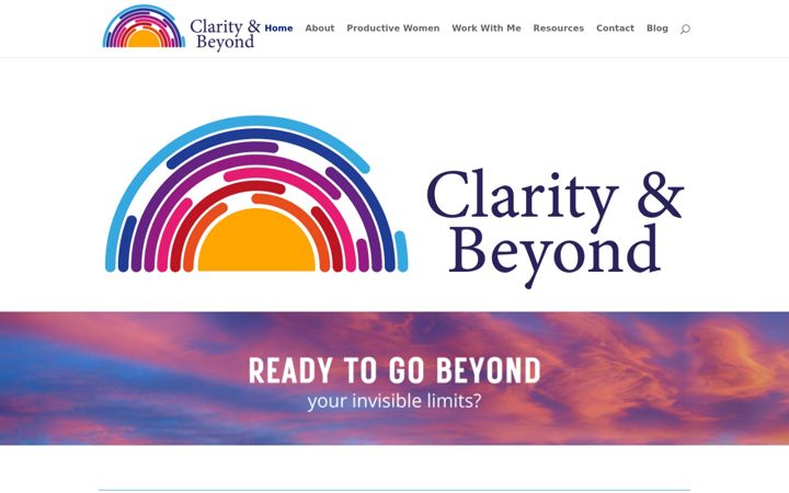 Screenshot of clarityandbeyond.co.uk