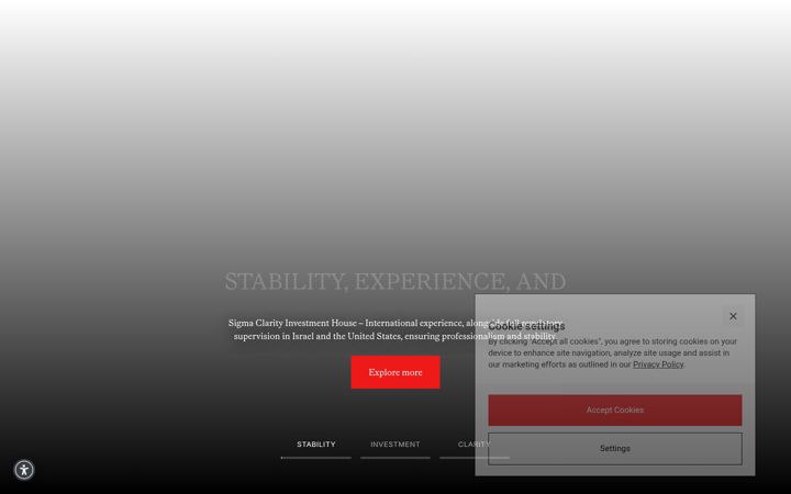 Screenshot of claritycap.com