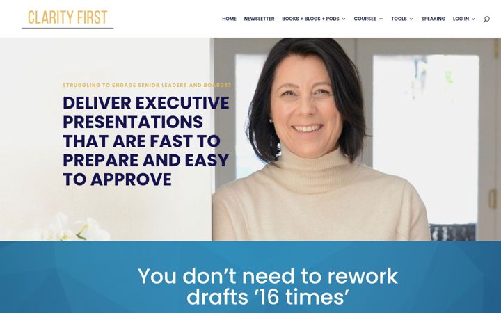 Screenshot of clarityfirstprogram.com
