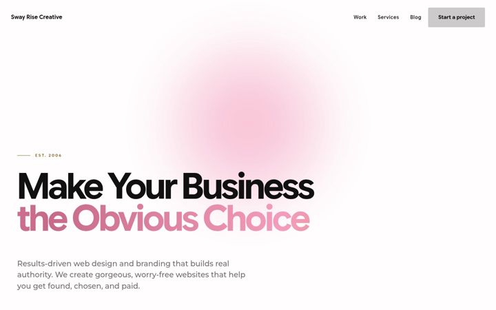 Screenshot of claritywebsitedesign.com