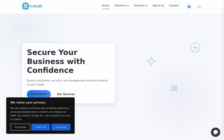 Screenshot of clarlabs.com