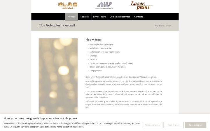 Zrzut ekranu clas.fr