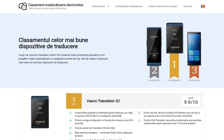 Zrzut ekranu clasament-traducatoare.ro