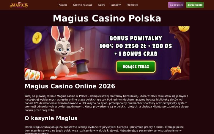 Screenshot of claser.pl