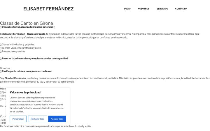 Képernyőkép: clasescanto-dominguez.es