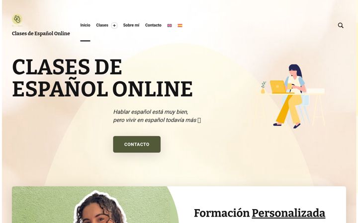 Képernyőkép: clasesespanolonline.es