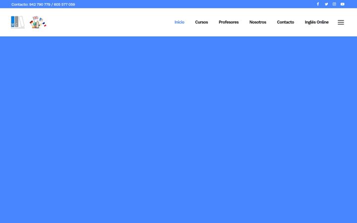 Screenshot of clasesmc.com