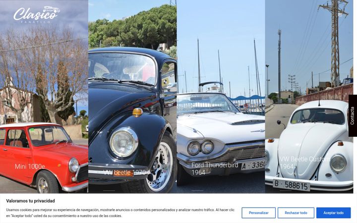 Screenshot of clasicofanatico.com