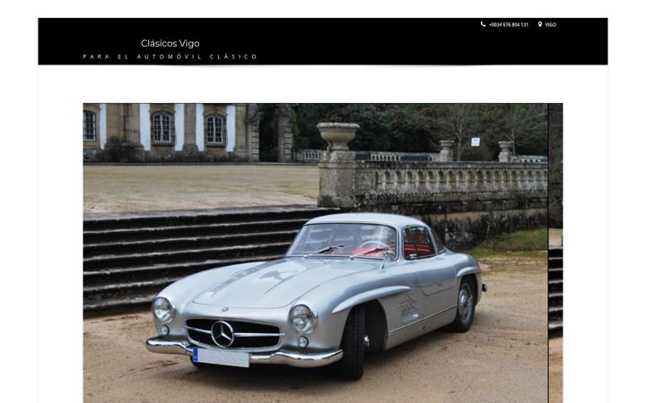 Screenshot of clasicosvigo.com