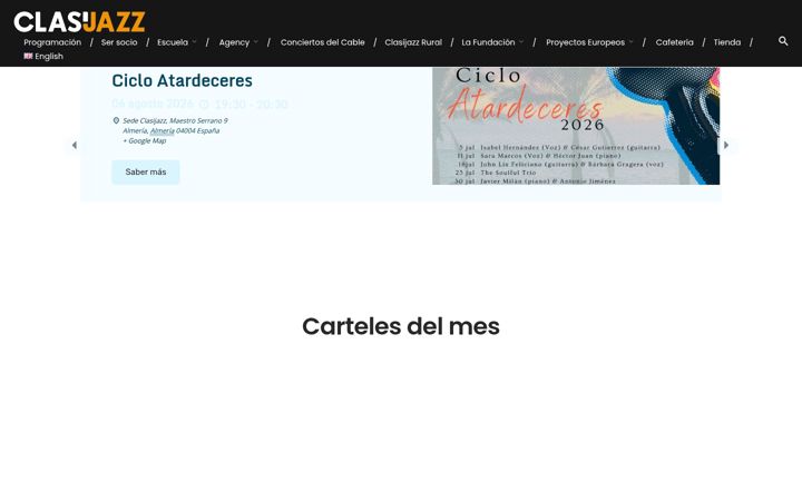 Screenshot of clasijazz.com