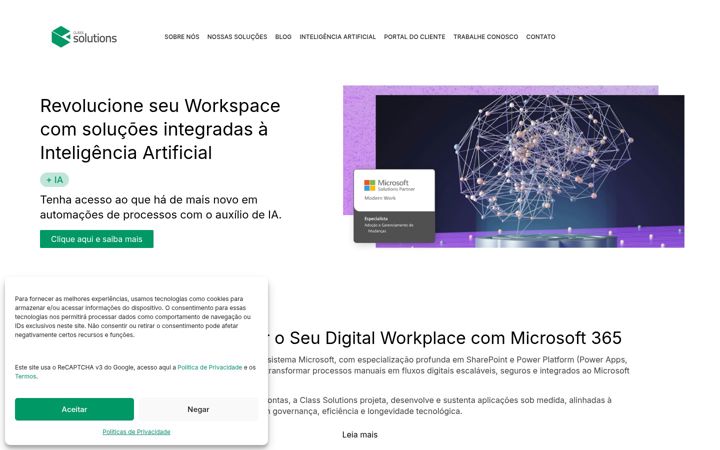Screenshot van class-solutions.com.br