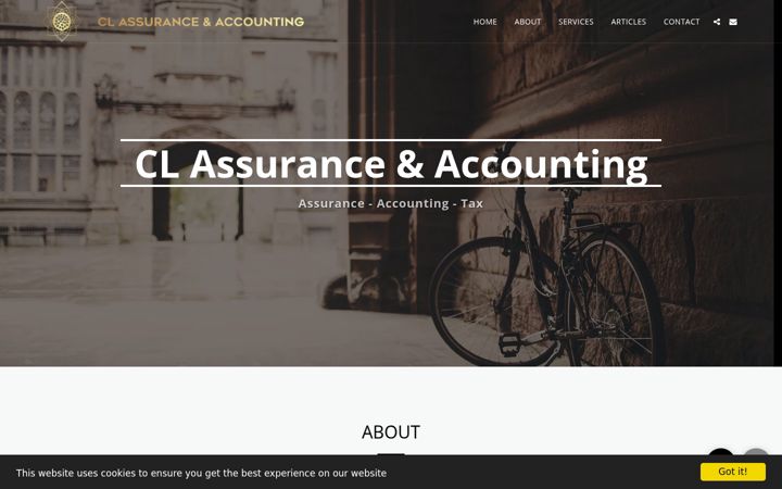 Screenshot of classacct.com