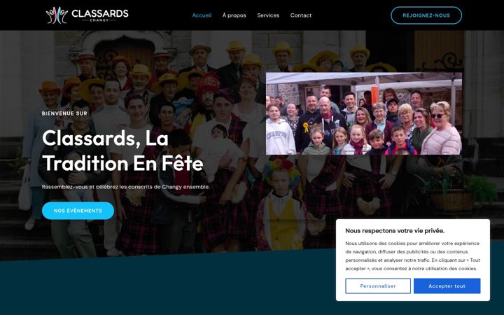 Zrzut ekranu classards.fr