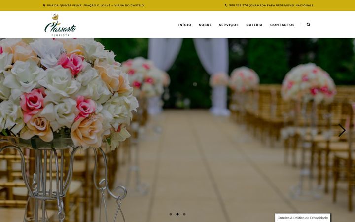 Screenshot of classarte.pt