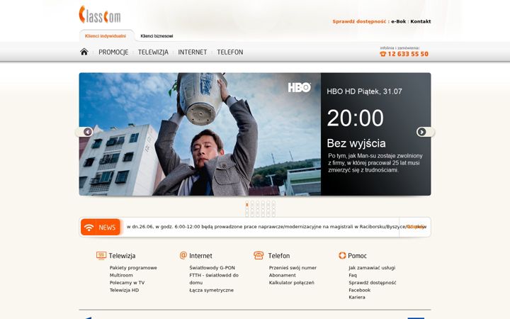 Screenshot of classcom.pl