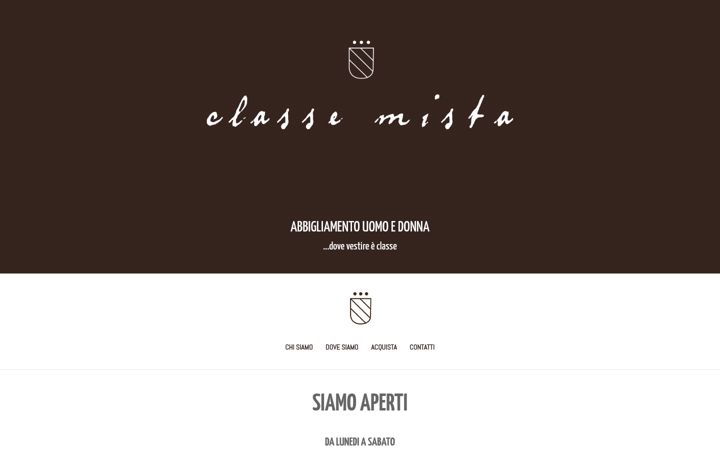 Screenshot of classe-mista.it