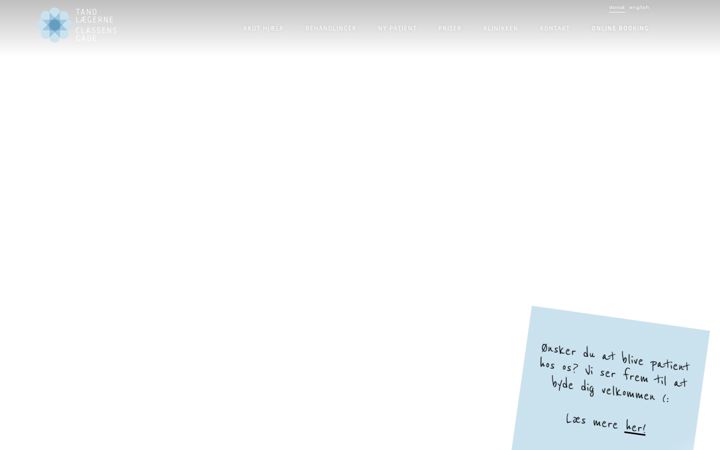 Screenshot of classenstand.dk