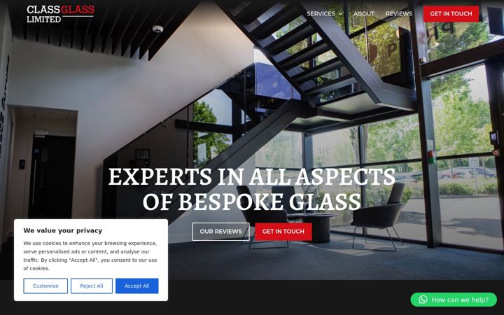 Screenshot of classglasslimited.co.uk