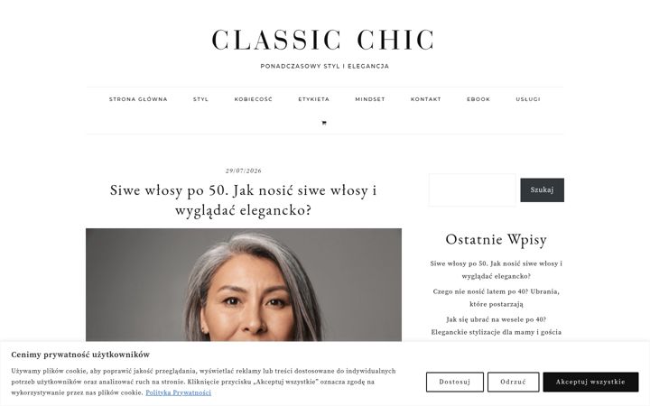 Screenshot stránky classicchic.pl