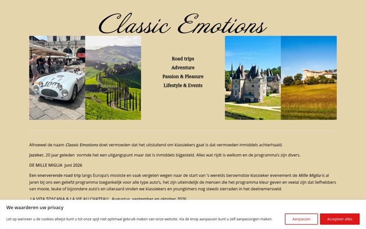 Screenshot of classicemotions.nl