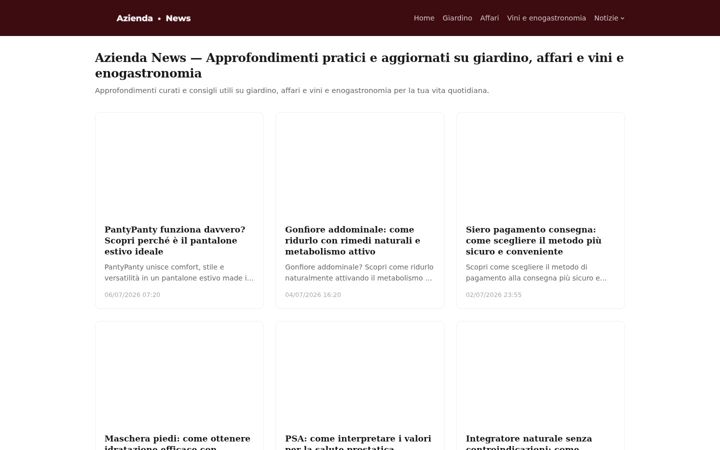 Screenshot of classicideldesign.it