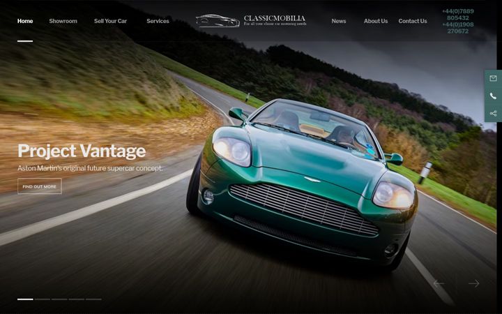 Screenshot of classicmobilia.com