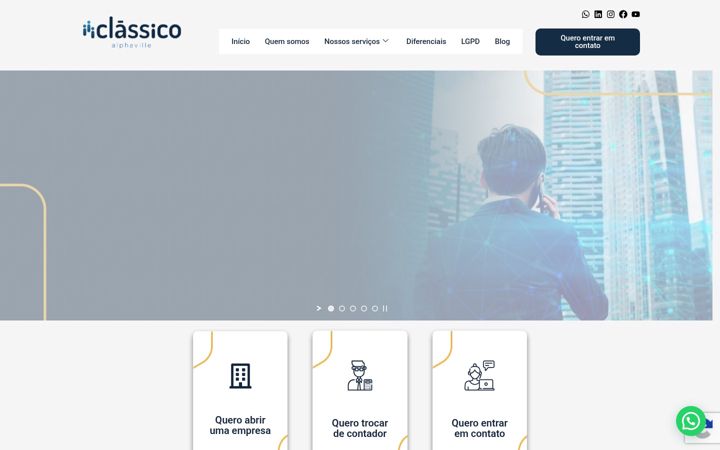 Screenshot van classico-alphaville.com.br