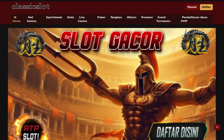 Screenshot van classicslot.org