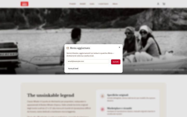 Screenshot of classicwhaler.it