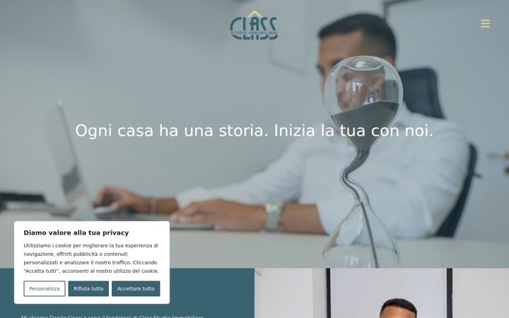 Screenshot of classimmobiliarepavia.it