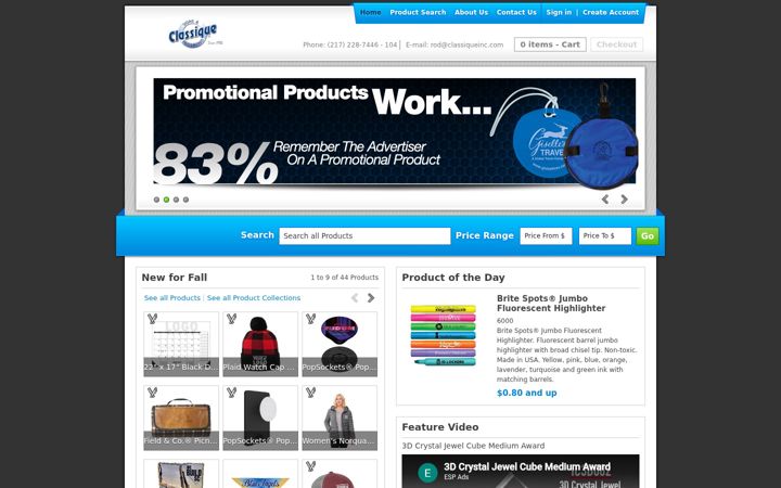 Screenshot of classiqueast.com