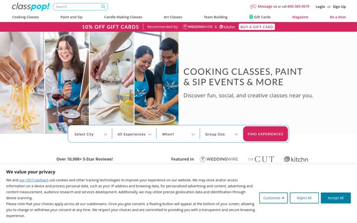 Captura de ecrã de classpop.com