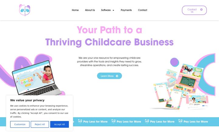 Screenshot of classroompanda.com