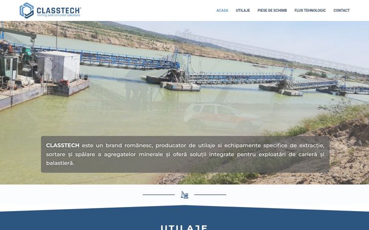 Ekraanipilt saidist classtech.ro