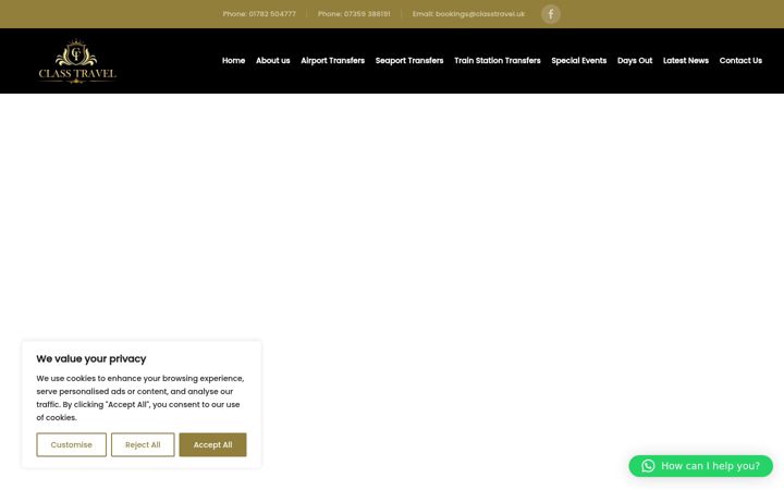Screenshot of classtravel.uk