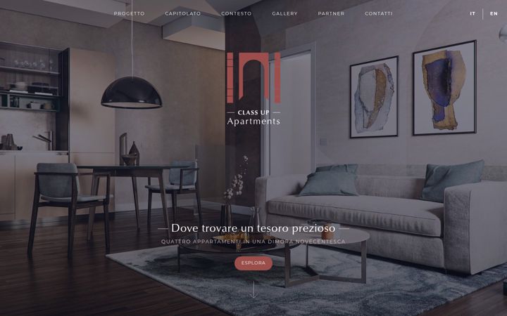 Screenshot of classupmilano.it