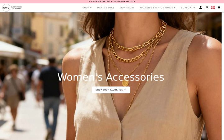 Screenshot of classywomencollection.com