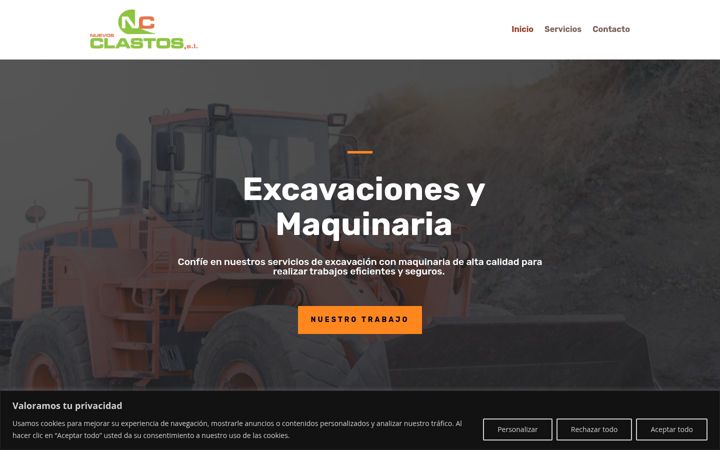 Screenshot of clastos.com