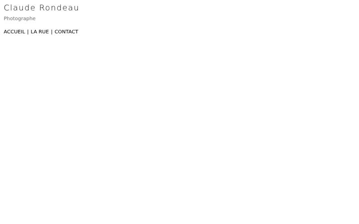Screenshot of claude-rondeau.com